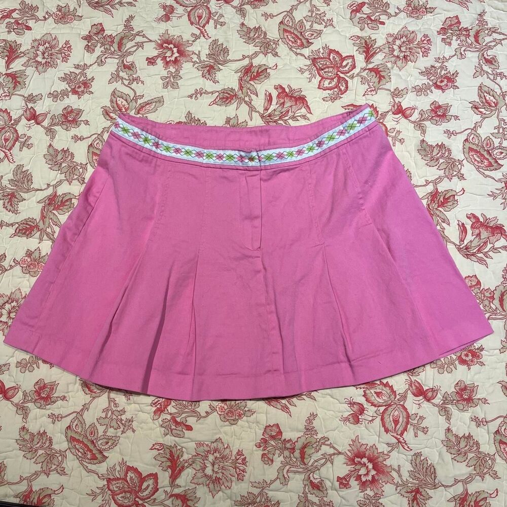 Willi-smith Women's Pink and Purple Skirt